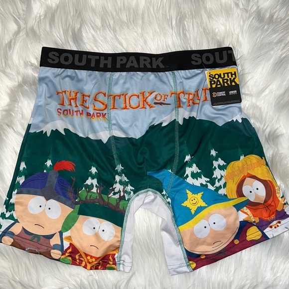 South Park The Stick of Truth Boxer Brief Mens Large Comedy Central New (gently) - Picture 2 of 11